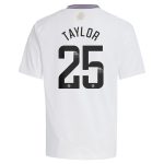 aston villa wsl away shirt 2024-25 – kids with taylor 25 printing Collection | Official Aston Villa Kits for Fans