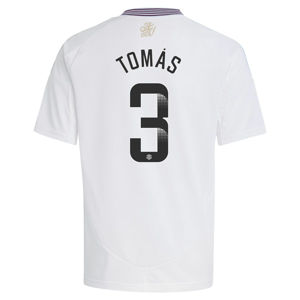aston villa wsl away shirt 2024-25 – kids with tomás 3 printing Collection | Official Aston Villa Kits for Fans