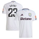 aston villa wsl away shirt 2024-25 with grant 23 printing Collection | Official Aston Villa Kits for Fans