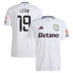 aston villa wsl away shirt 2024-25 with leon 19 printing Collection | Official Aston Villa Kits for Fans