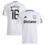 aston villa wsl away shirt 2024-25 with maritz 16 printing Collection | Official Aston Villa Kits for Fans