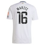 aston villa wsl away shirt 2024-25 with maritz 16 printing Collection | Official Aston Villa Kits for Fans