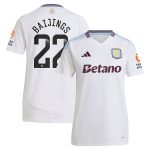 aston villa wsl away shirt 2024-25 – womens with baijings 22 printing Collection | Official Aston Villa Kits for Fans