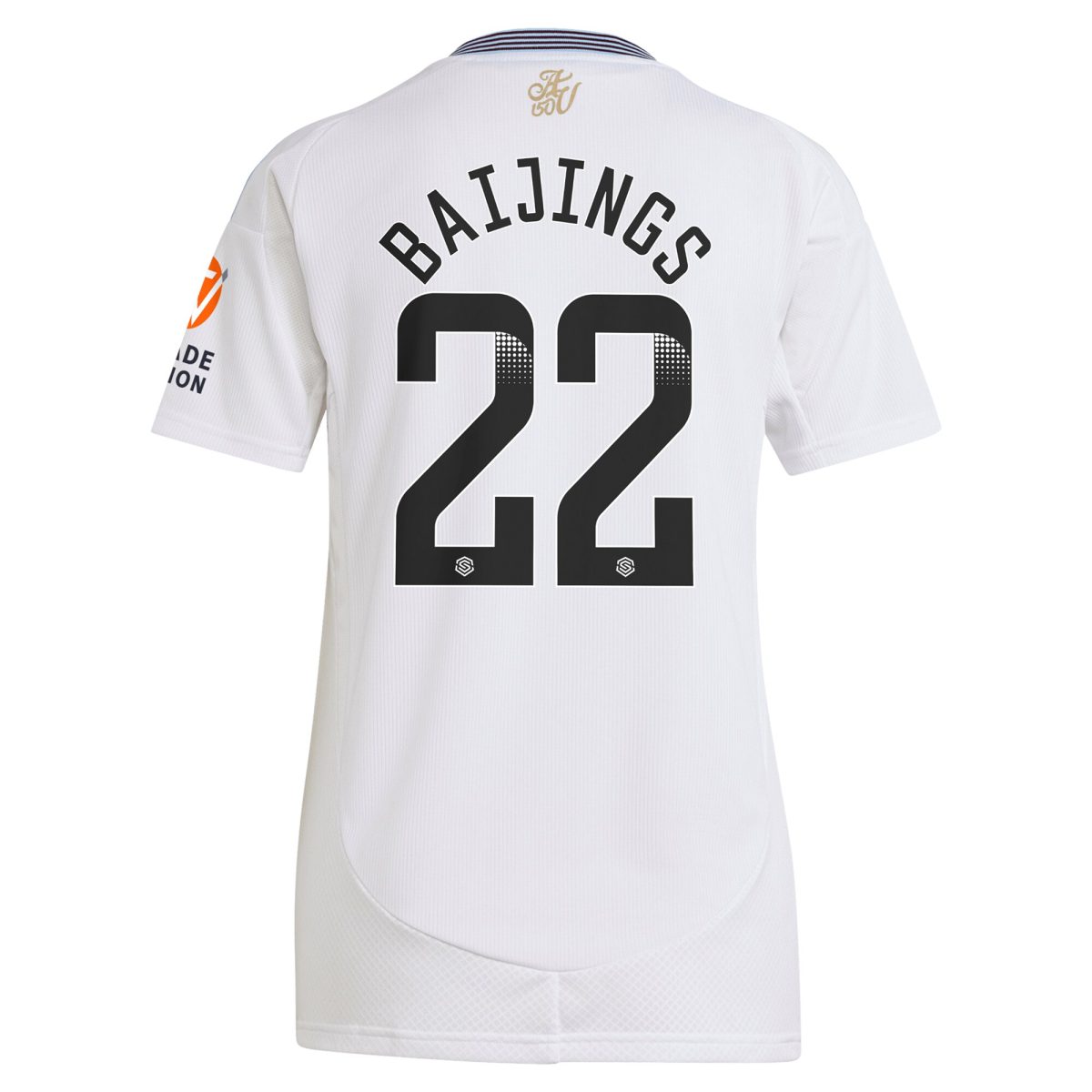 aston villa wsl away shirt 2024-25 – womens with baijings 22 printing Collection | Official Aston Villa Kits for Fans
