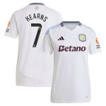 aston villa wsl away shirt 2024-25 – womens with kearns 7 printing Collection | Official Aston Villa Kits for Fans