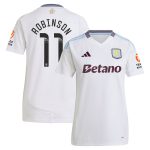 aston villa wsl away shirt 2024-25 – womens with robinson 11 printing Collection | Official Aston Villa Kits for Fans