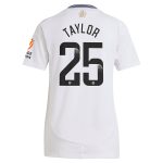 aston villa wsl away shirt 2024-25 – womens with taylor 25 printing Collection | Official Aston Villa Kits for Fans
