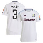 aston villa wsl away shirt 2024-25 – womens with tomás 3 printing Collection | Official Aston Villa Kits for Fans